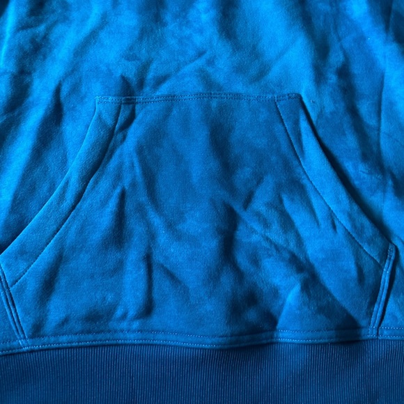 DSG Boys Large  Blue Tie Dye Hoodie Sweatshirt NWT - Picture 2 of 4